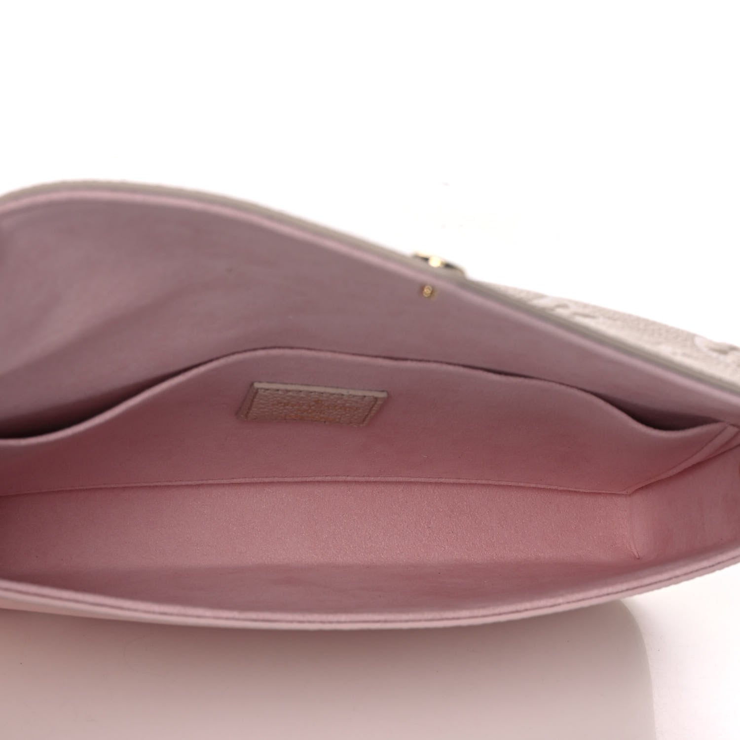 Louis Vuitton Empreinte Spring in the City Felicie Pochette Chain Wallet Pink Beige Yellow 5 of 10