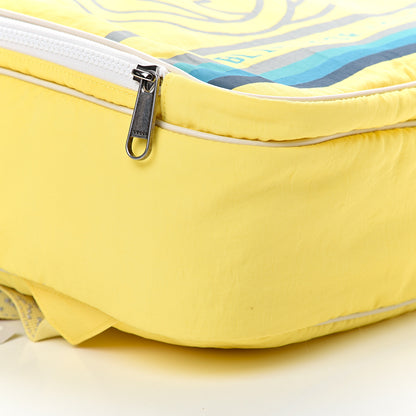 Gucci Nylon Twill Blind For Love Interlocking G Backpack Pastel Yellow Multicolor 8 of 9