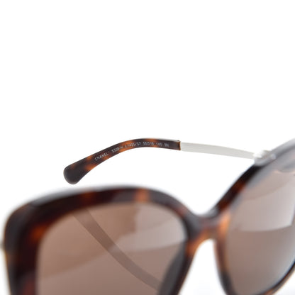 Chanel Square Winter Pearl Sunglasses 5339-H Tortoise 6 of 8