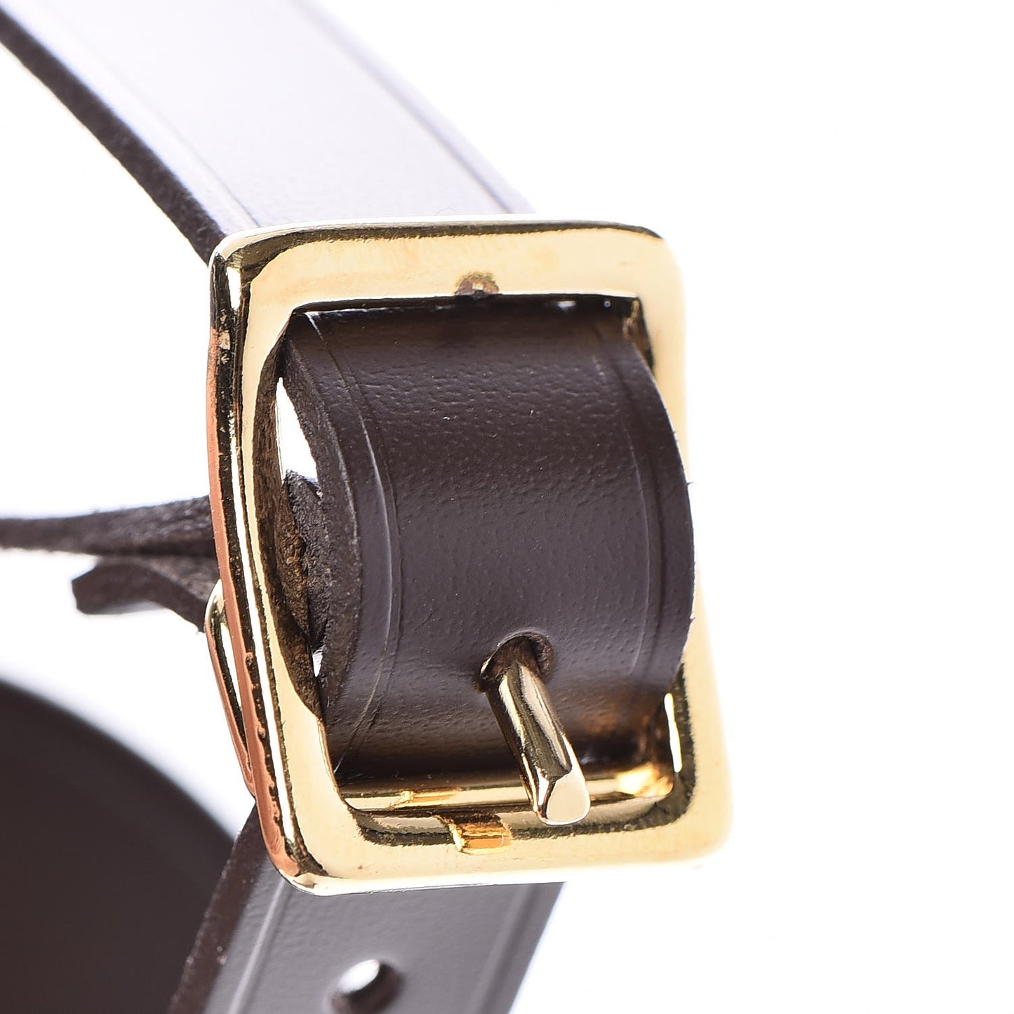 Calfskin Luggage Tag Ebene