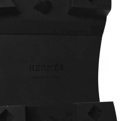 Hermes Calfskin Jaime Boots 35 Black 7 of 9