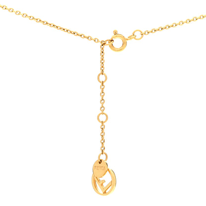 Fendi Metal Crystal F is Fendi Necklace Gold 5 of 5