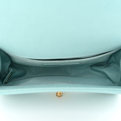 Chanel Caviar Quilted Small Boy Flap Light Blue 5 of 10