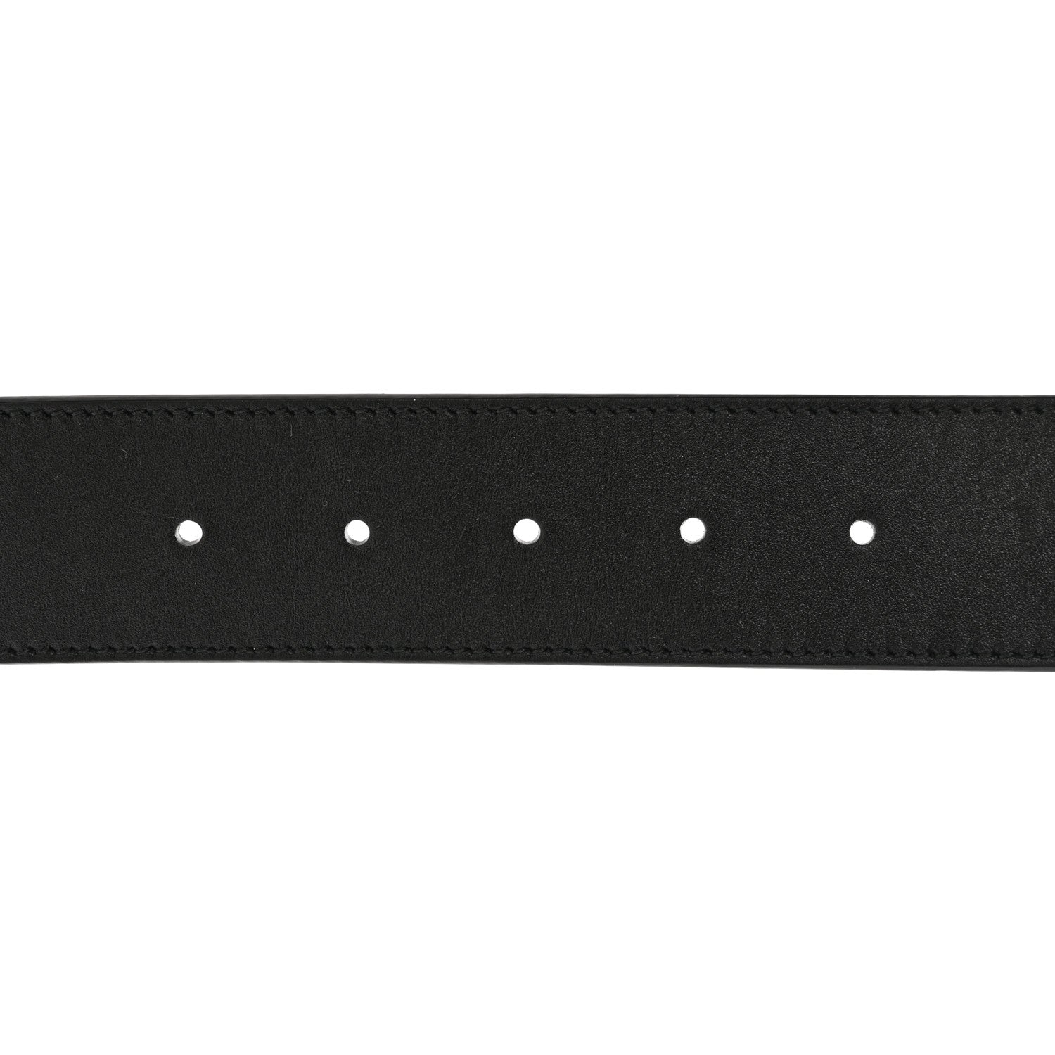 Gucci Calfskin Double G 40mm Belt 80 32 Black 4 of 5