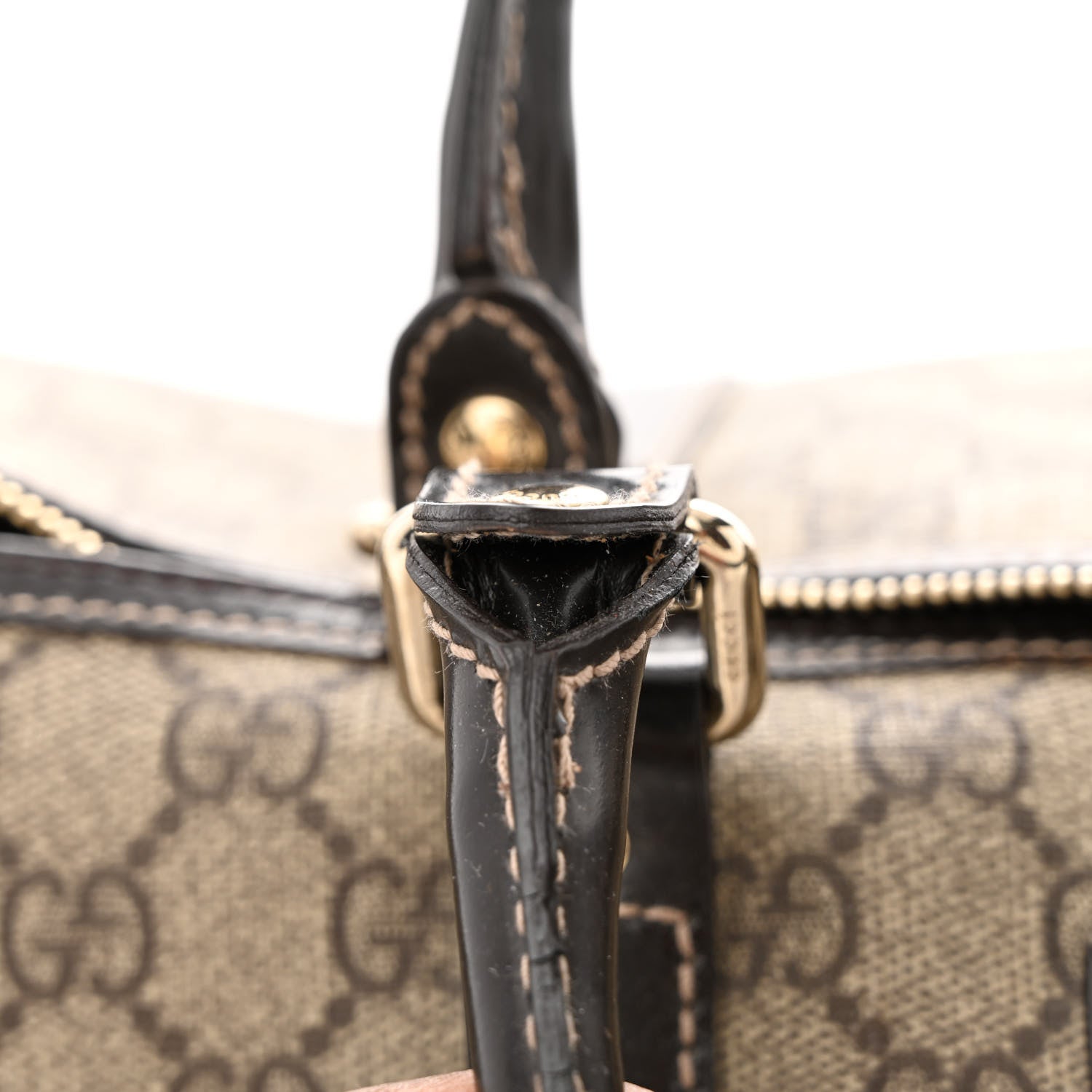 Gucci GG Plus Monogram Medium Joy Boston Dark Brown 12 of 14
