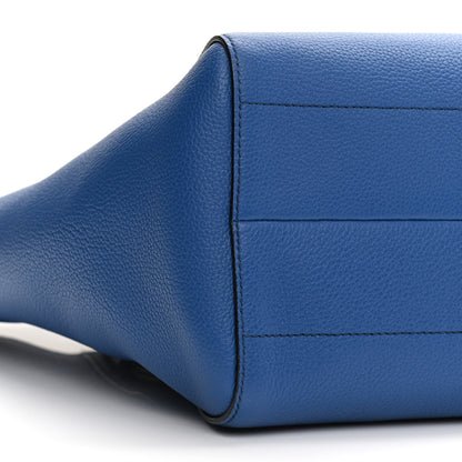 Prada Vitello Phenix Tote Blue 15 of 18