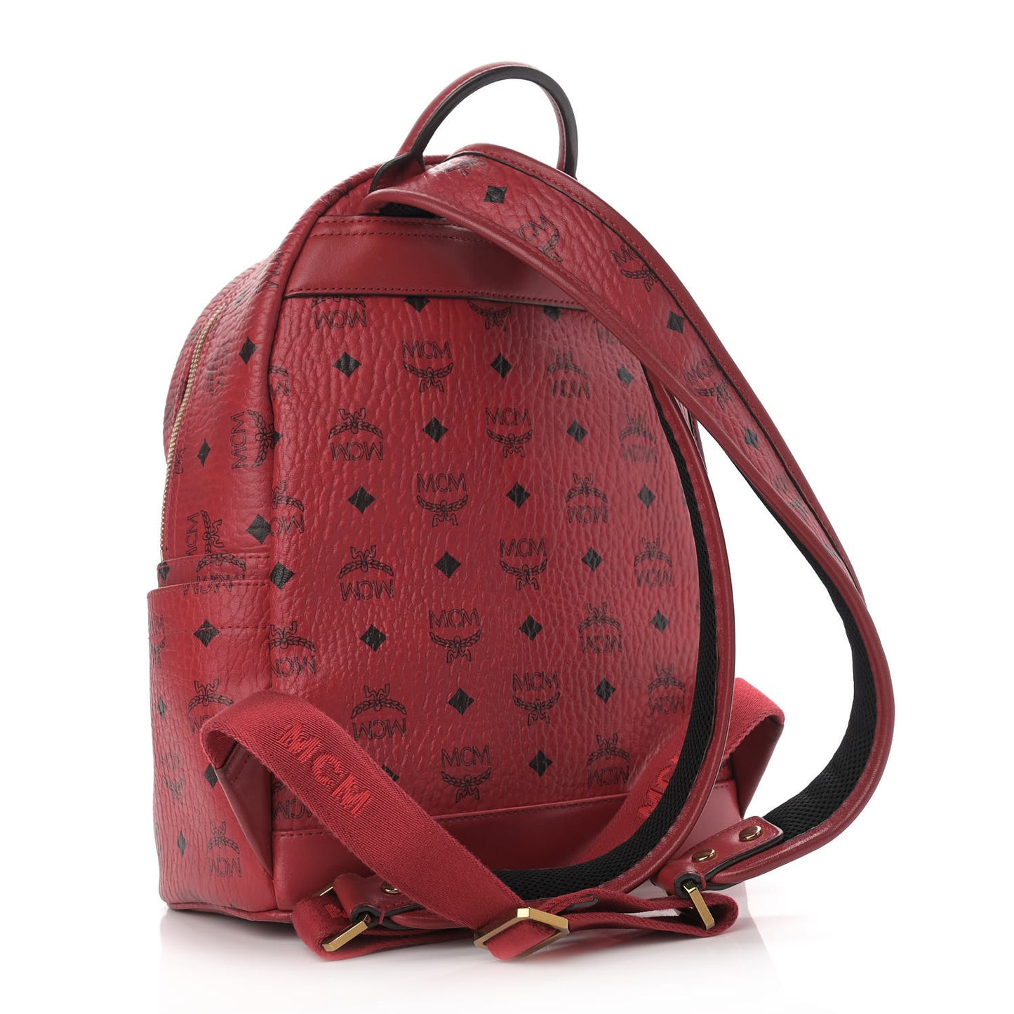 Visetos Studded Small Stark M Backpack Red