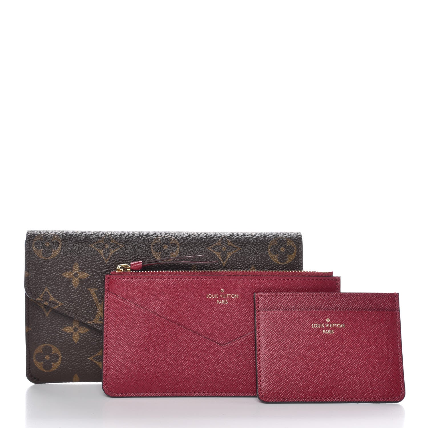 Louis Vuitton Monogram Jeanne Wallet Fuchsia 9 of 10