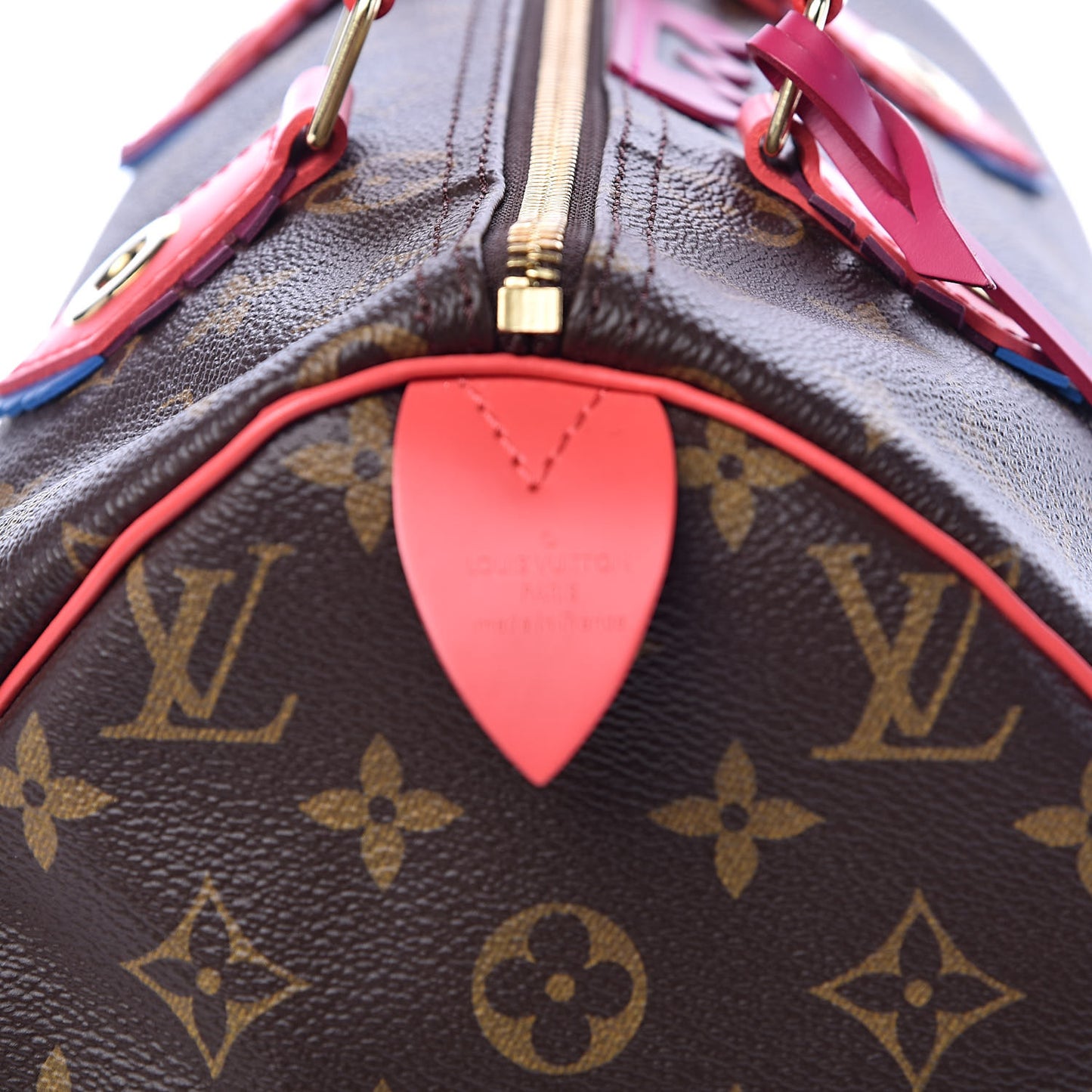 Monogram Totem Speedy 30 Flamingo