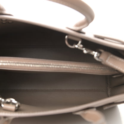Saint Laurent Grained Calfskin Topstich Baby Sac De Jour Taupe 5 of 9