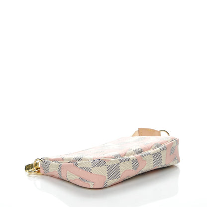 Louis Vuitton Damier Azur Tahitienne Mini Pochette Accessories 4 of 7