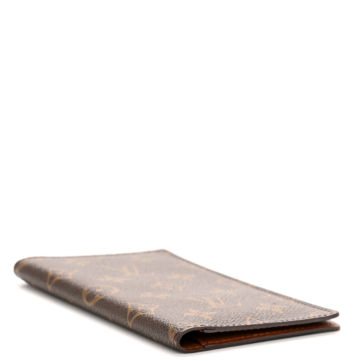 Monogram Checkbook Holder Case Wallet