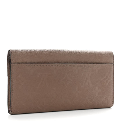 Louis Vuitton Empreinte Sarah Wallet NM Taupe Glace 3 of 12