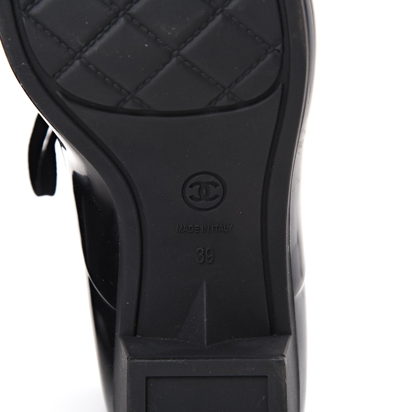 Vinyl Mink Boots Black 39 Black