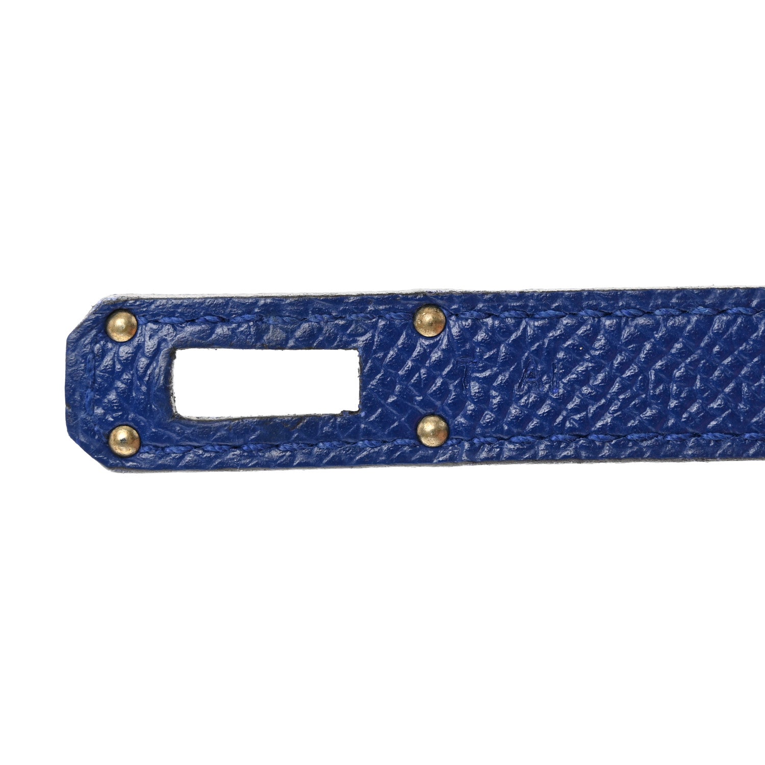 Hermes Epsom Kelly Longue Wallet Bleu Electrique 8 of 9