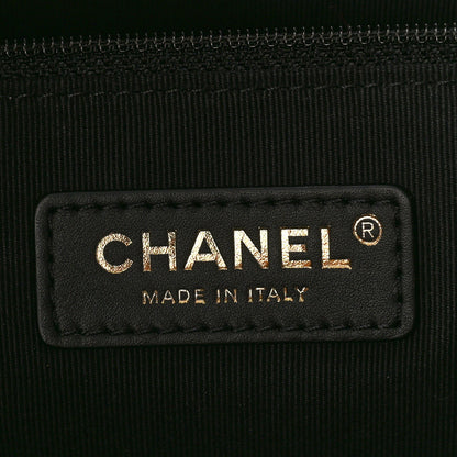 Chanel Tweed Medium Deauville Tote Black White Multicolor 7 of 10