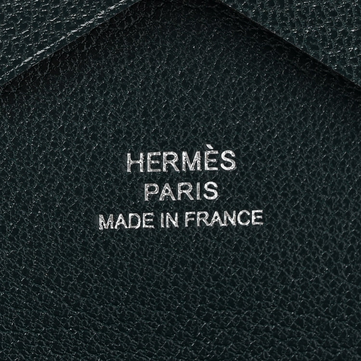 Hermes Chevre Mysore Duo Calvi Card Case Bleu Abysse 9 of 10