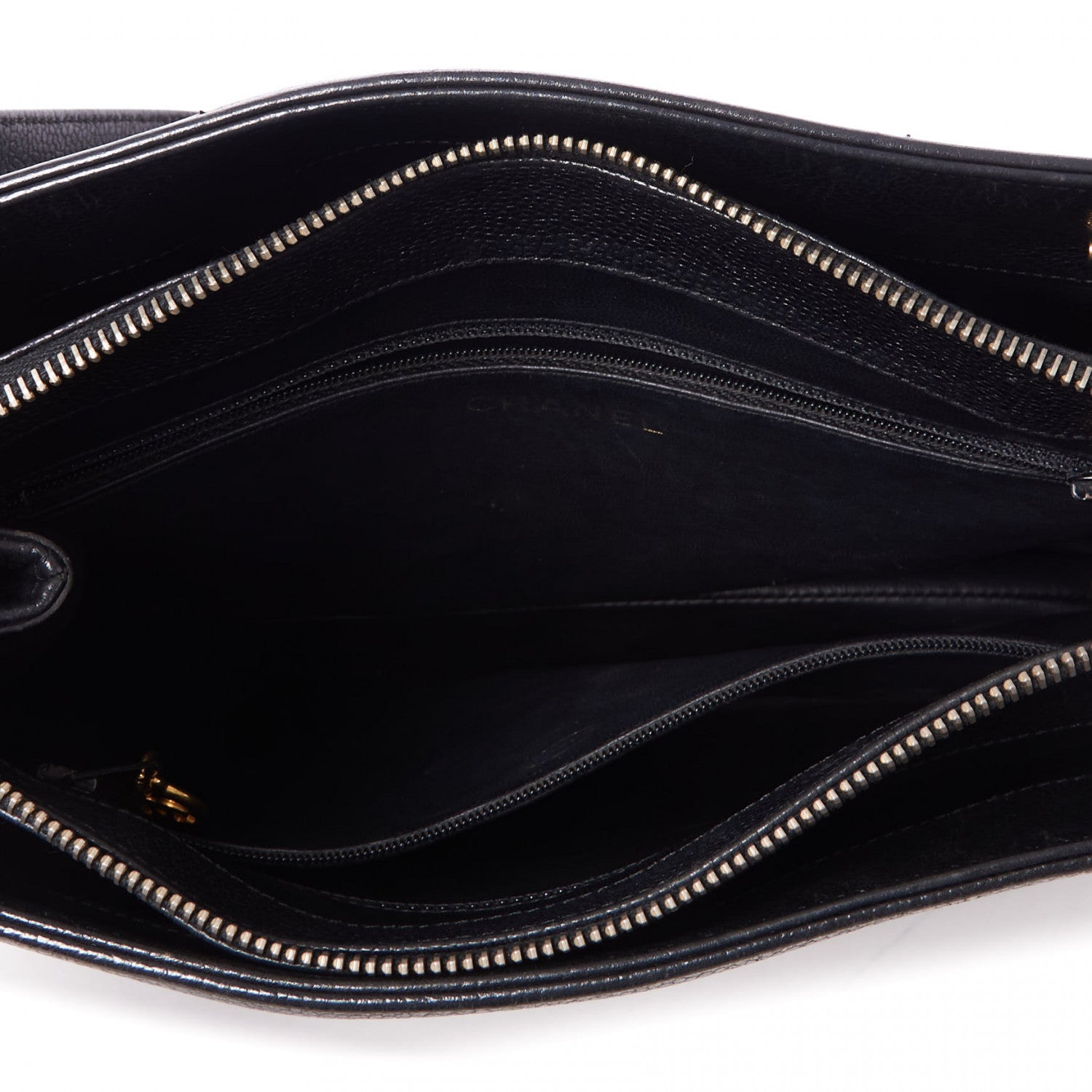 Chanel Caviar CC Shoulder Bag Black 4 of 11