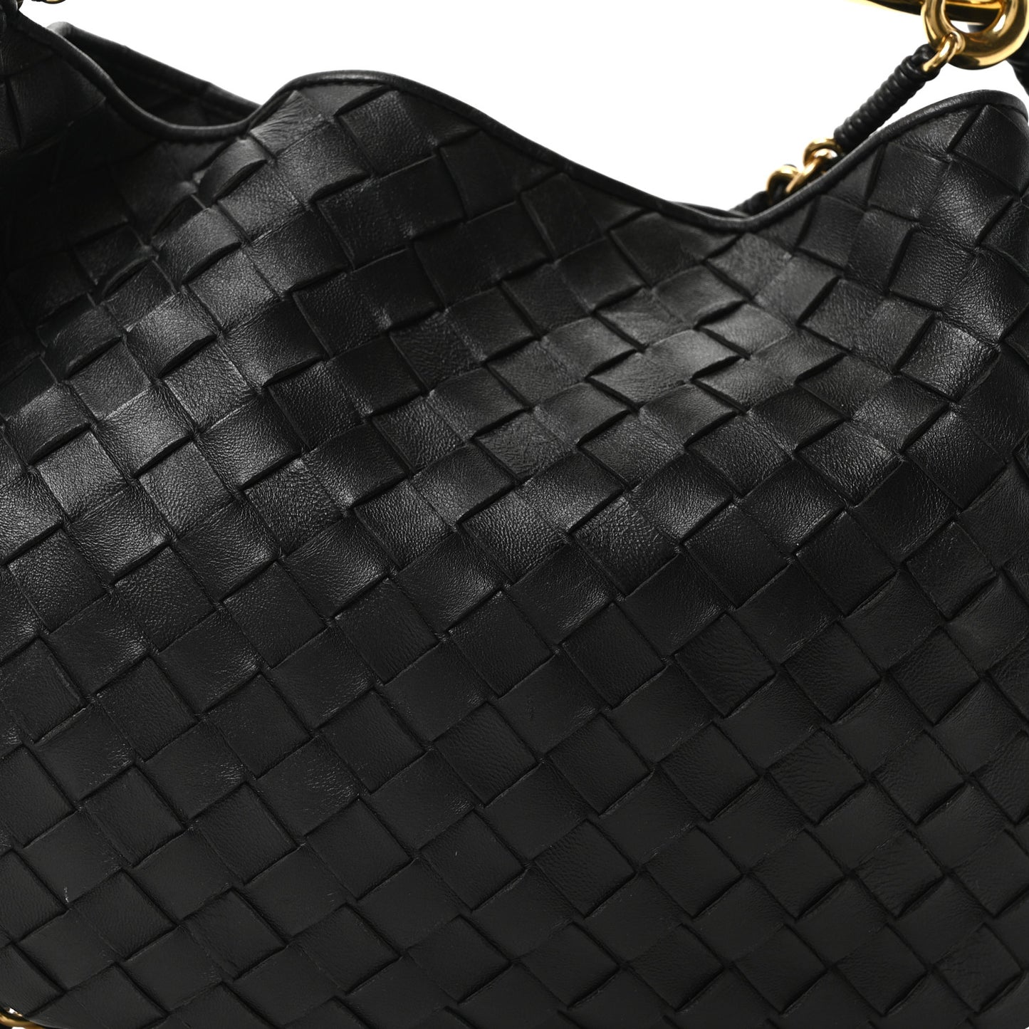 Nappa Intrecciato Sardine With Chain Bag