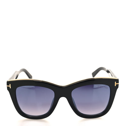 Tom Ford Julie Square Sunglasses TF685 Black Black 2 of 8