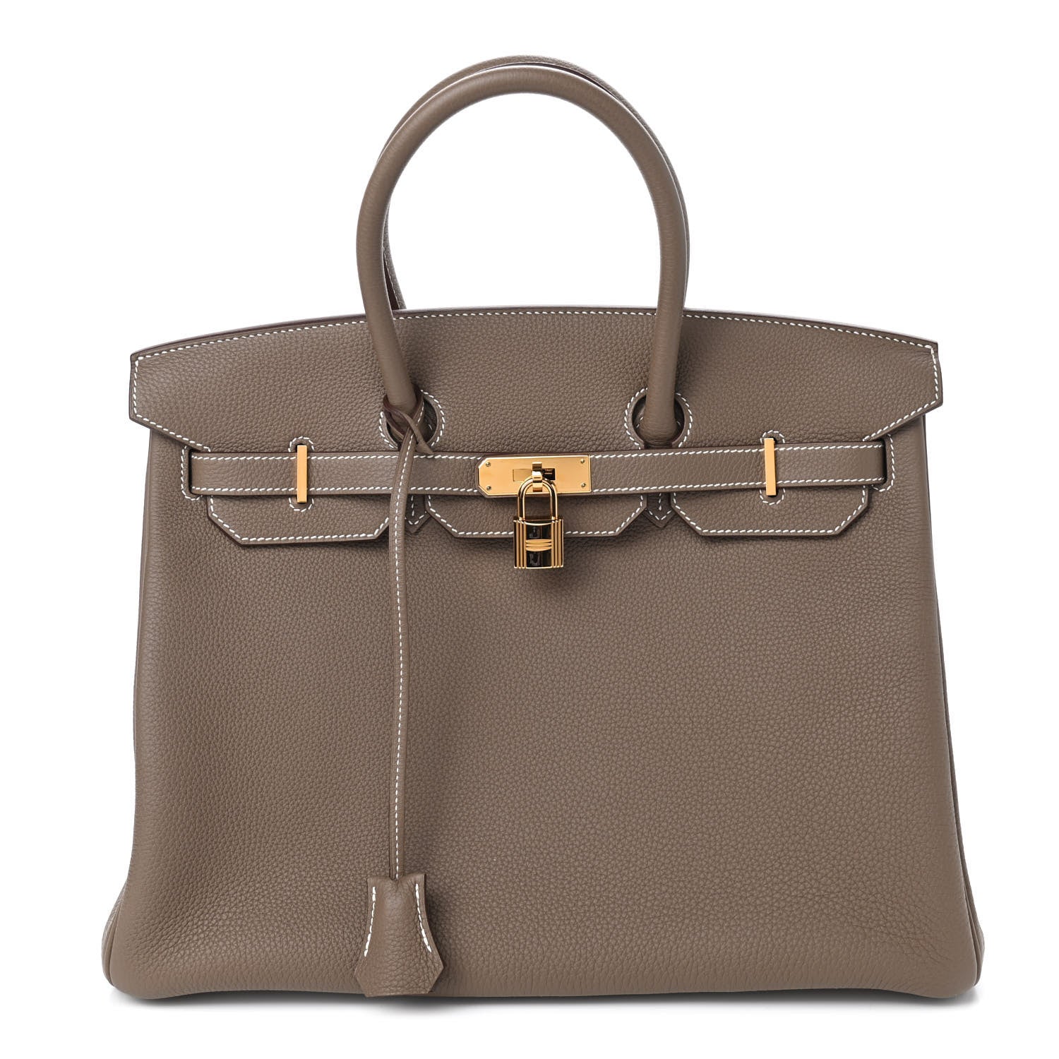Hermes Togo Birkin 35 Etoupe 1 of 11