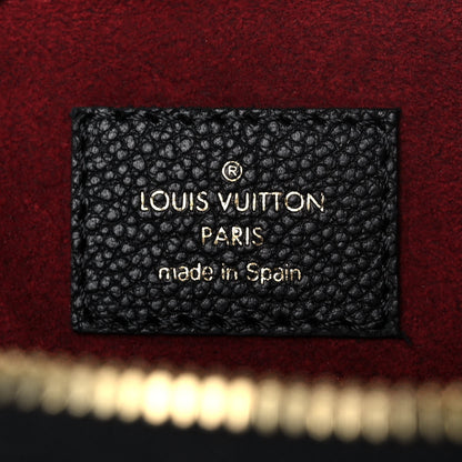 Louis Vuitton Empreinte Monogram Giant Speedy Bandouliere 25 Black Beige 10 of 12