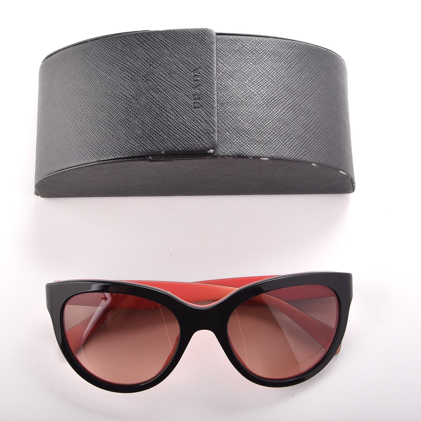 Cat Eye Sunglasses SPR 05P Black Pink
