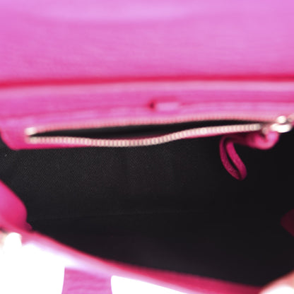 3.1 Phillip Lim Textured Calfskin Mini Pashli Satchel Magenta 5 of 11