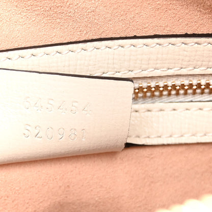 Gucci GG Supreme Monogram Small Horsebit 1955 Shoulder Bag Beige Mystic White 7 of 10