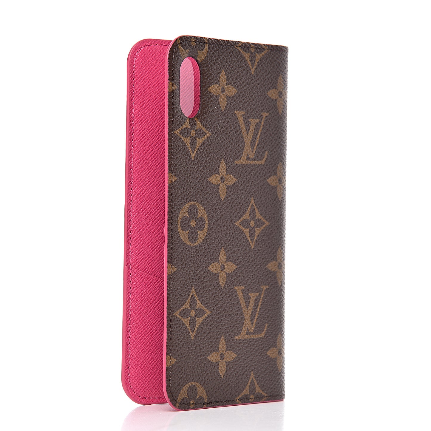 Monogram iPhone XS Max Folio Case Rose Pop