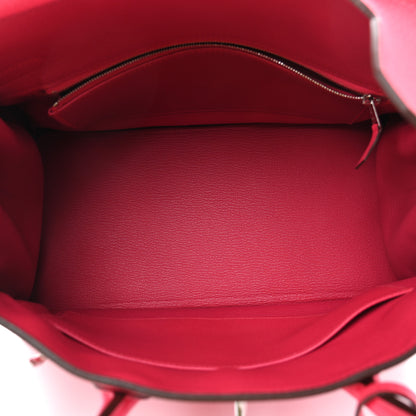 Hermes Taurillon Clemence Birkin 30 Rose Extreme 6 of 10