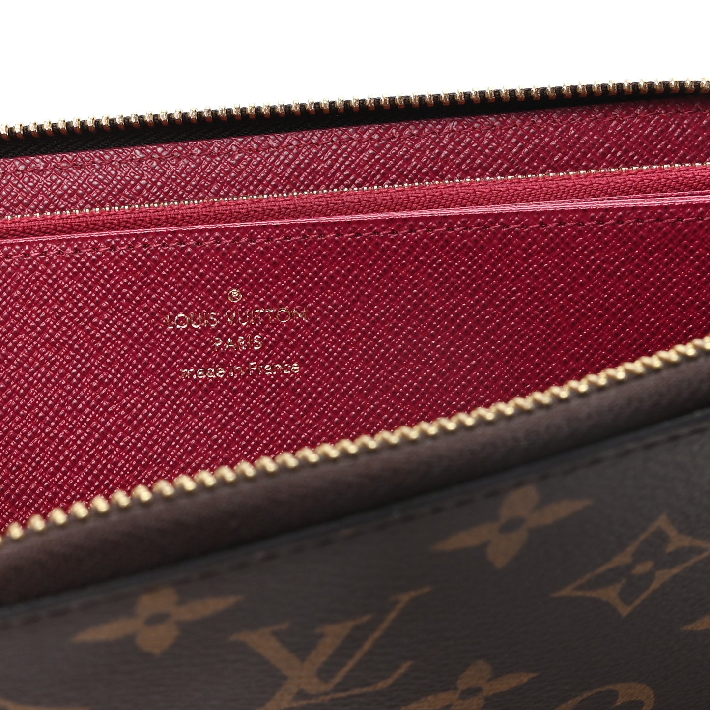Monogram Zippy Wallet Fuchsia