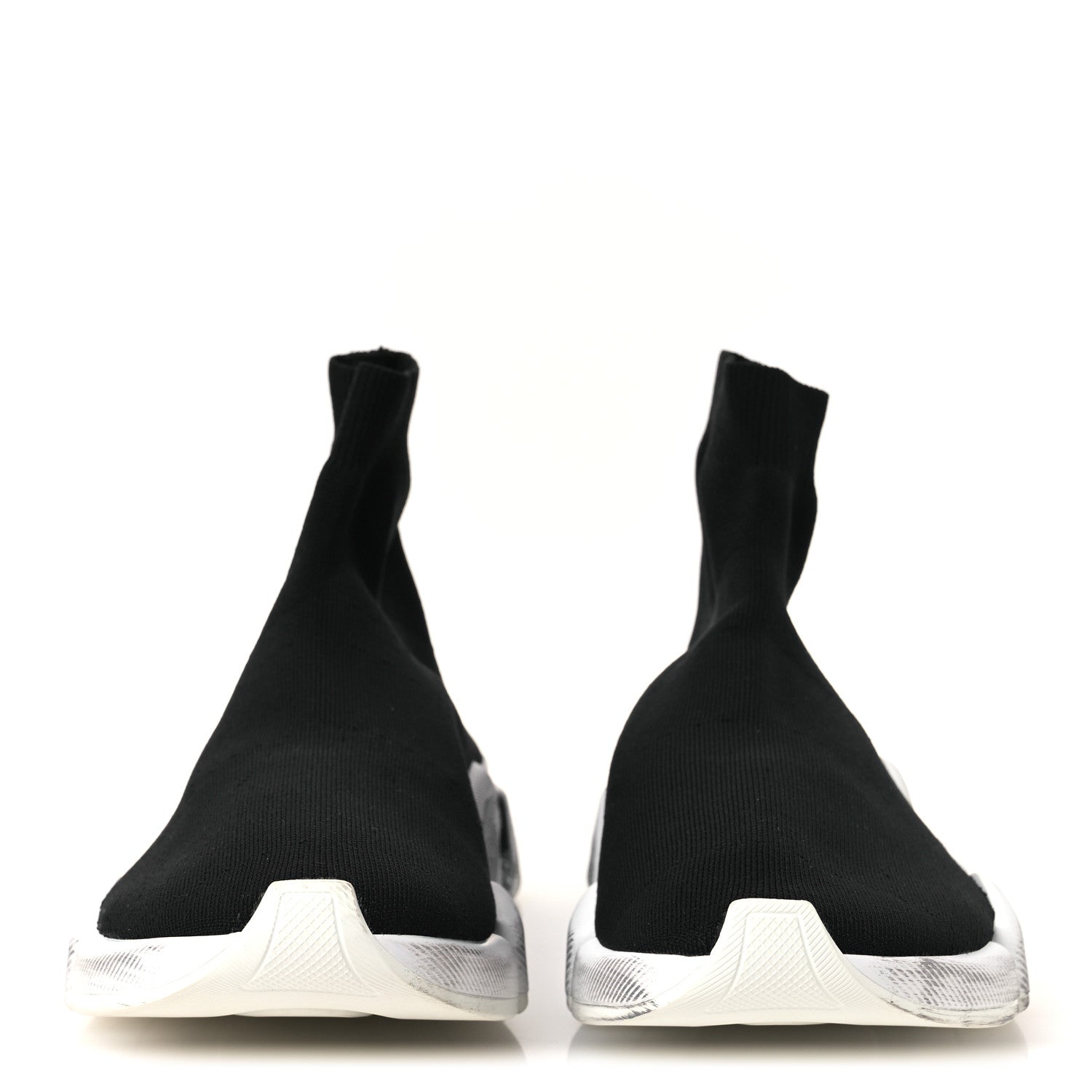 Balenciaga Technical 3D Recycled Knit Grafitti Speed 2.0 Sneakers 45 White 3 of 11