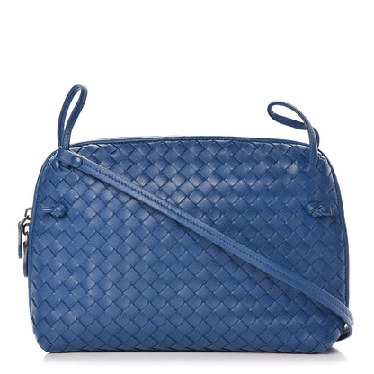 Bottega Veneta Nappa Intrecciato Pillow Crossbody Messenger Bleuette 1 of 13