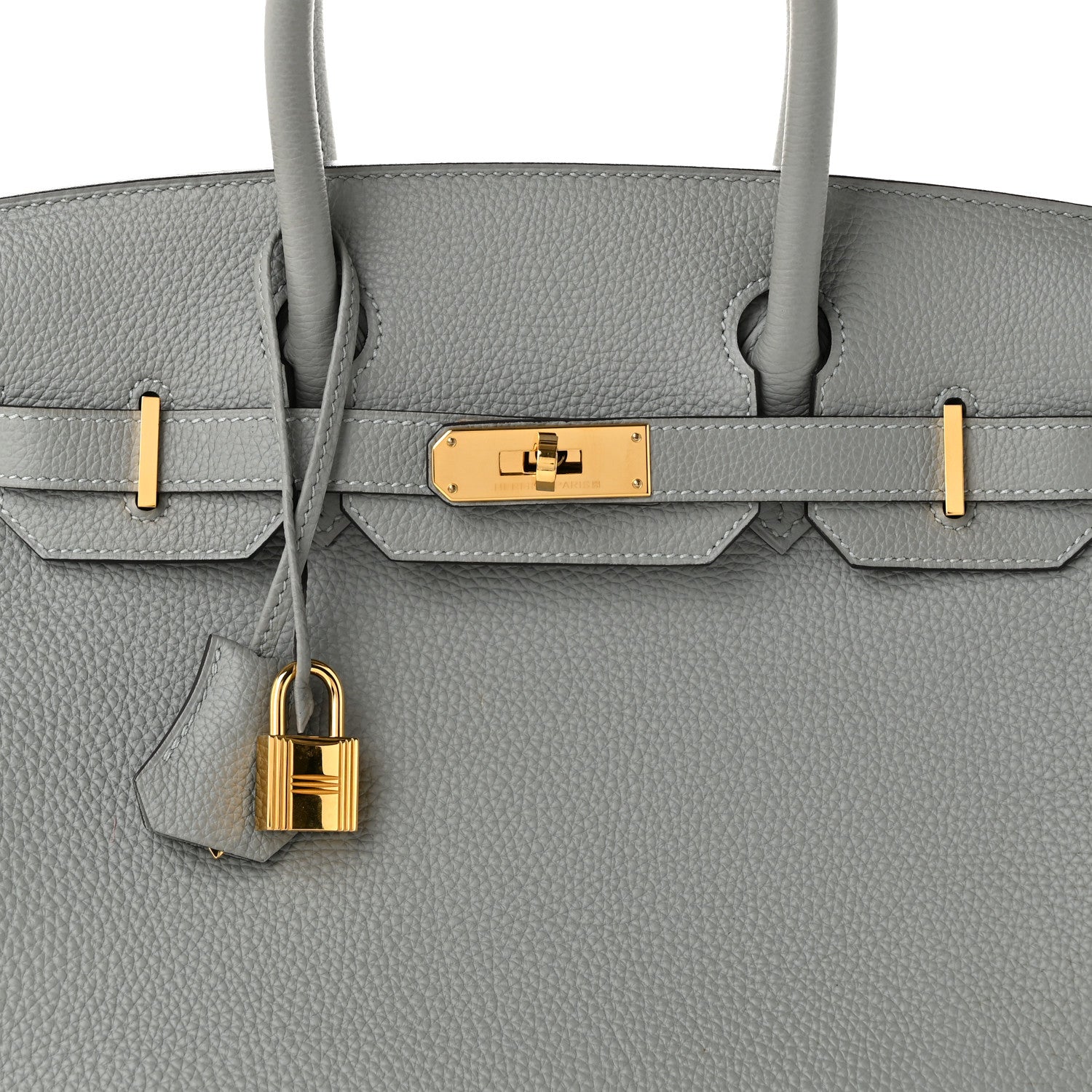 Hermes Togo Birkin 30 Gris Mouette 8 of 10