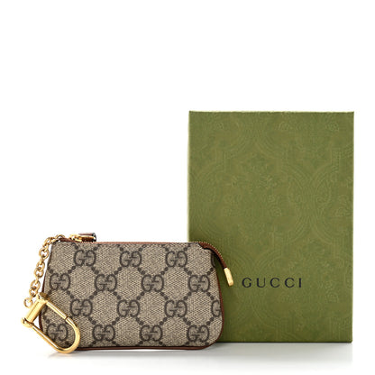 Gucci GG Supreme Monogram Key Case Brown 11 of 11