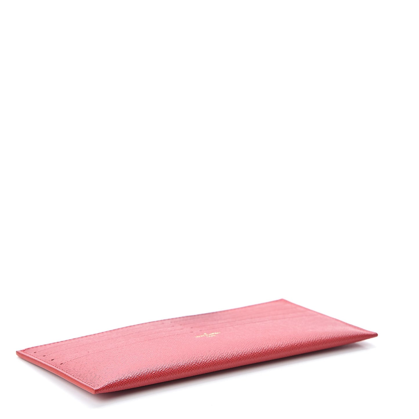 Calfskin Felicie Card Holder Insert Cherry