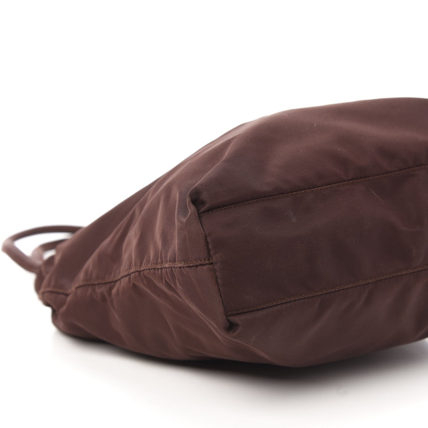 Tessuto Nylon Shoulder Bag Brown