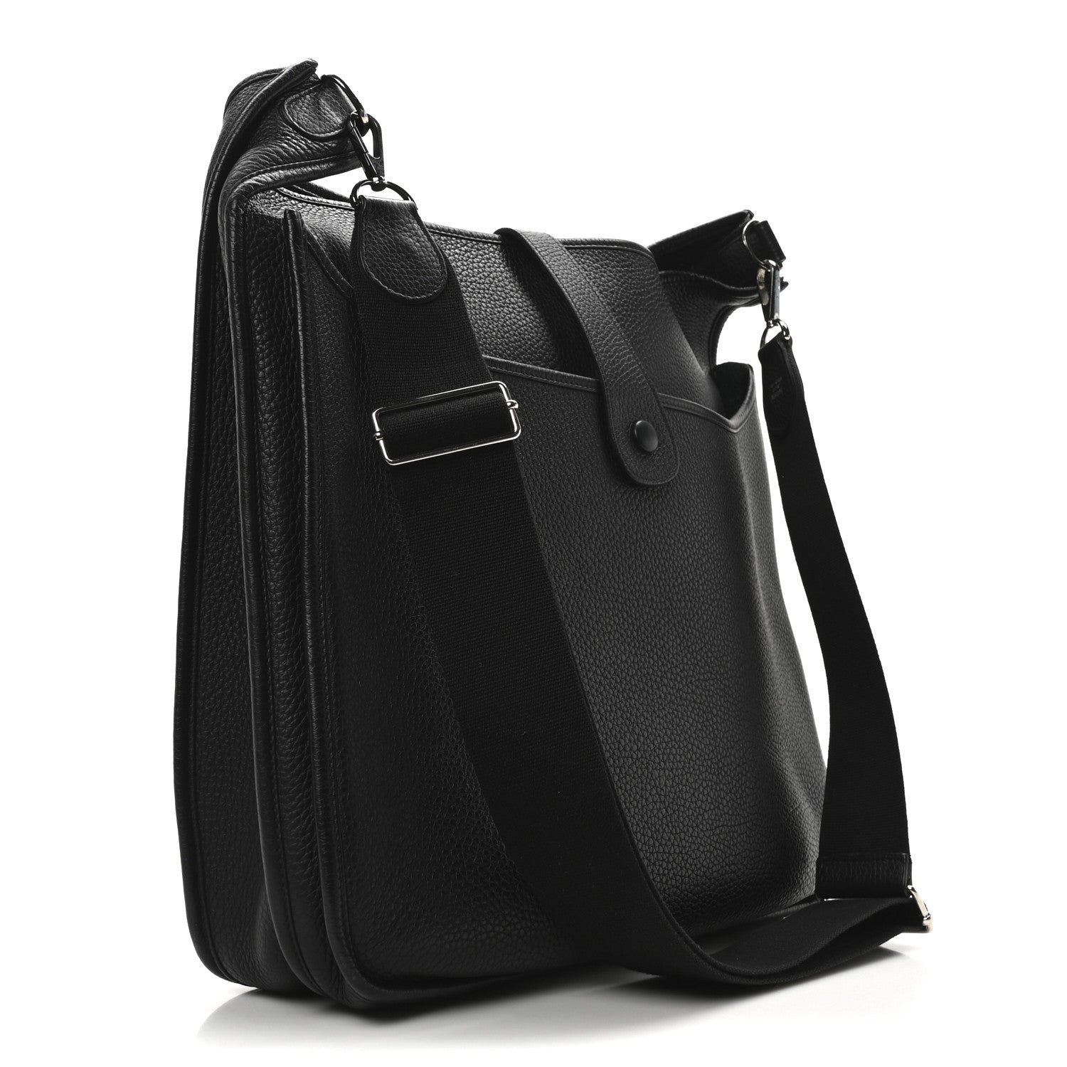 Hermes Taurillon Clemence Evelyne III GM Black 3 of 10