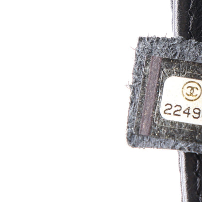 Chanel Sequin Medium Single Flap Silver Black 8 of 11