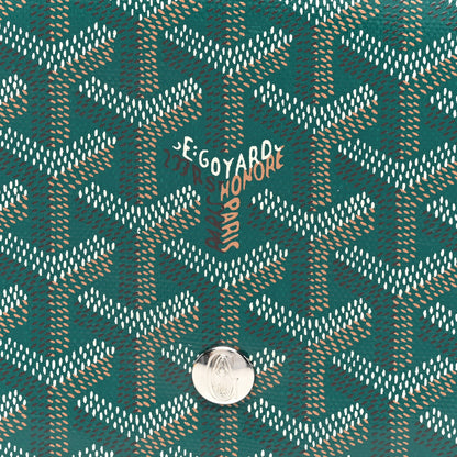 Goyard Goyardine Plumet Wallet Clutch Green 8 of 10