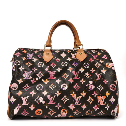 Louis Vuitton Watercolor Aquarelle Speedy 30 Brown 1 of 10
