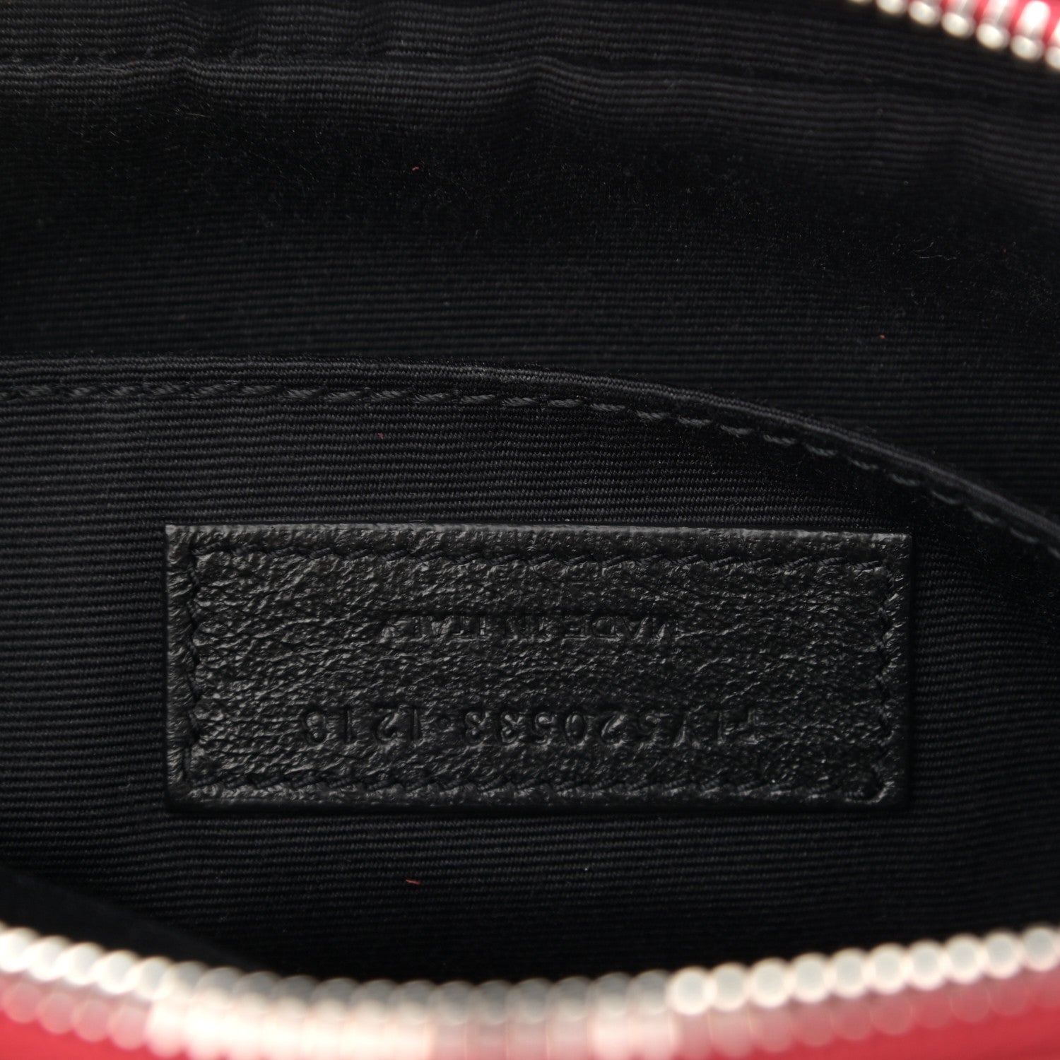 Saint Laurent Calfskin Monogram Small Lou Camera Bag Red 7 of 10