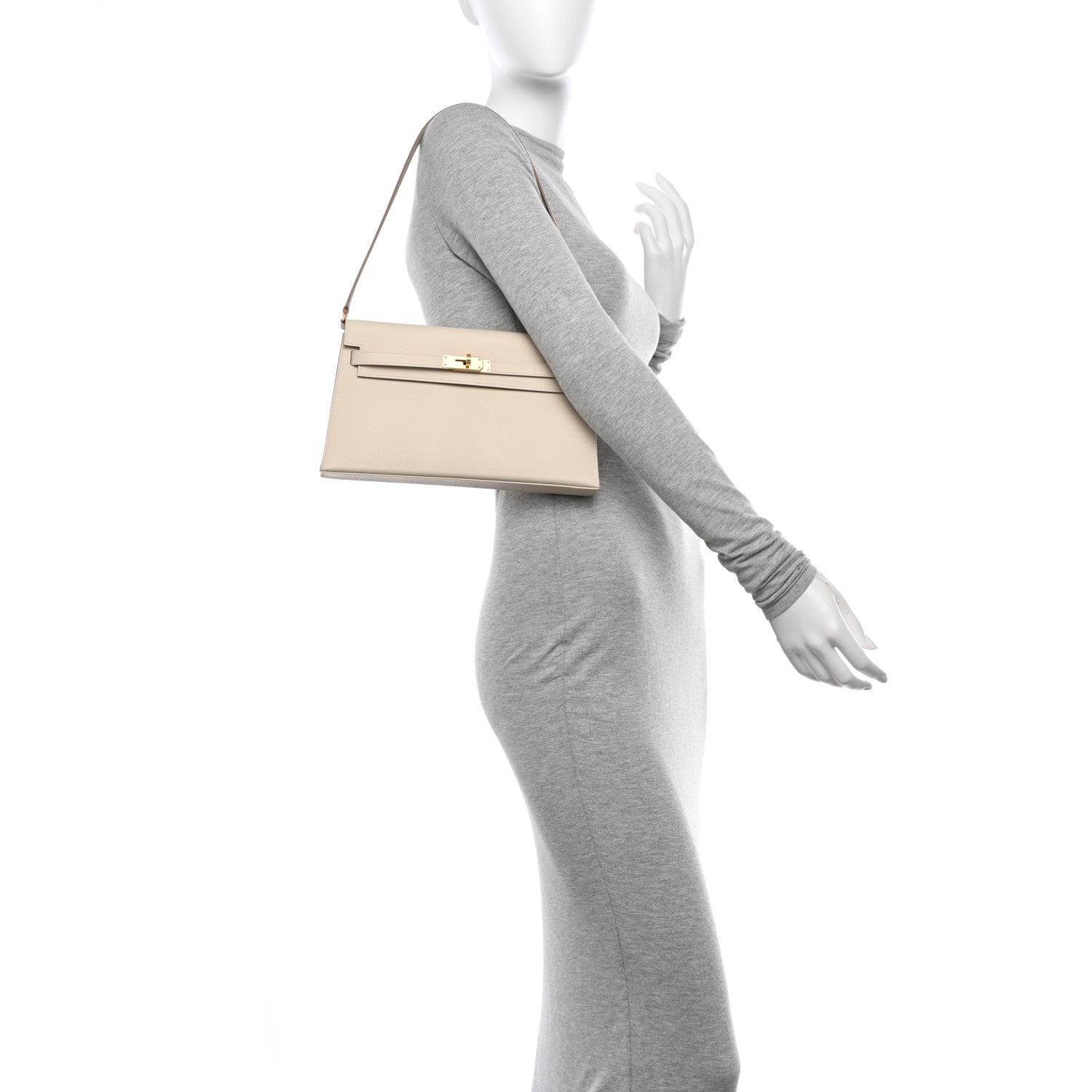Hermes Epsom Kelly Elan Craie 3 of 12