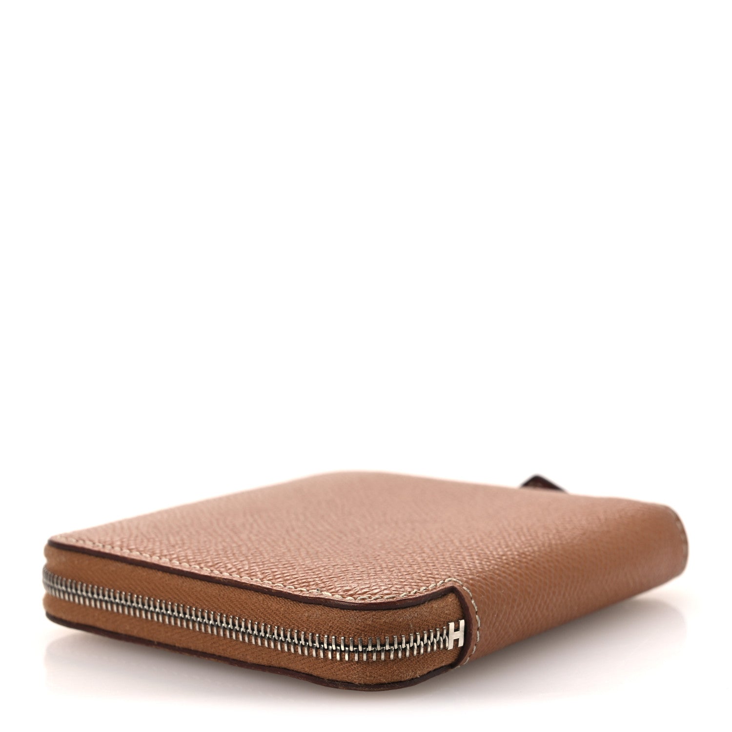 Hermes Epsom Silk'in Compact Wallet Gold 4 of 8