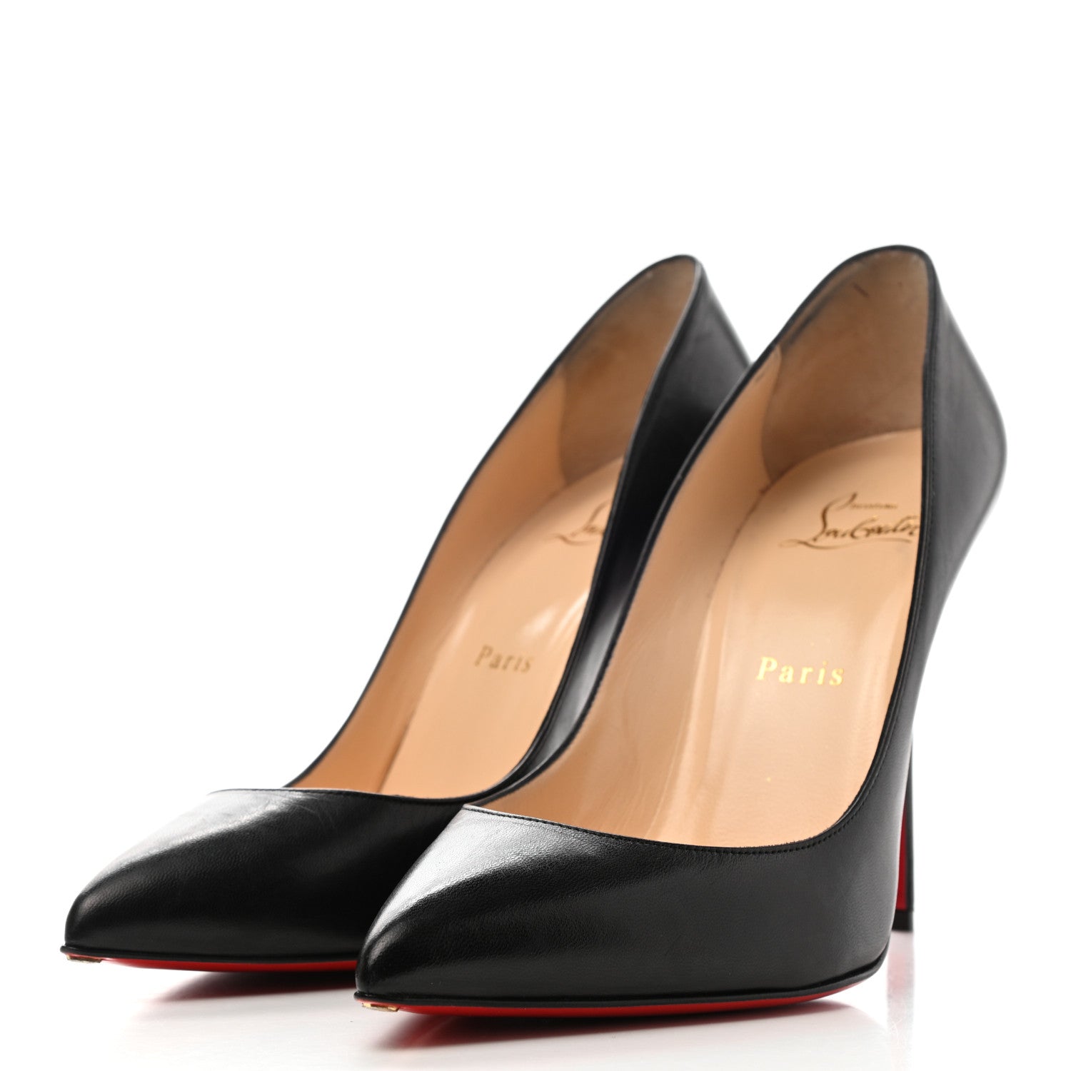 Christian Louboutin Kid Pigalle Follies 100 Pumps 38.5 Black 3 of 10