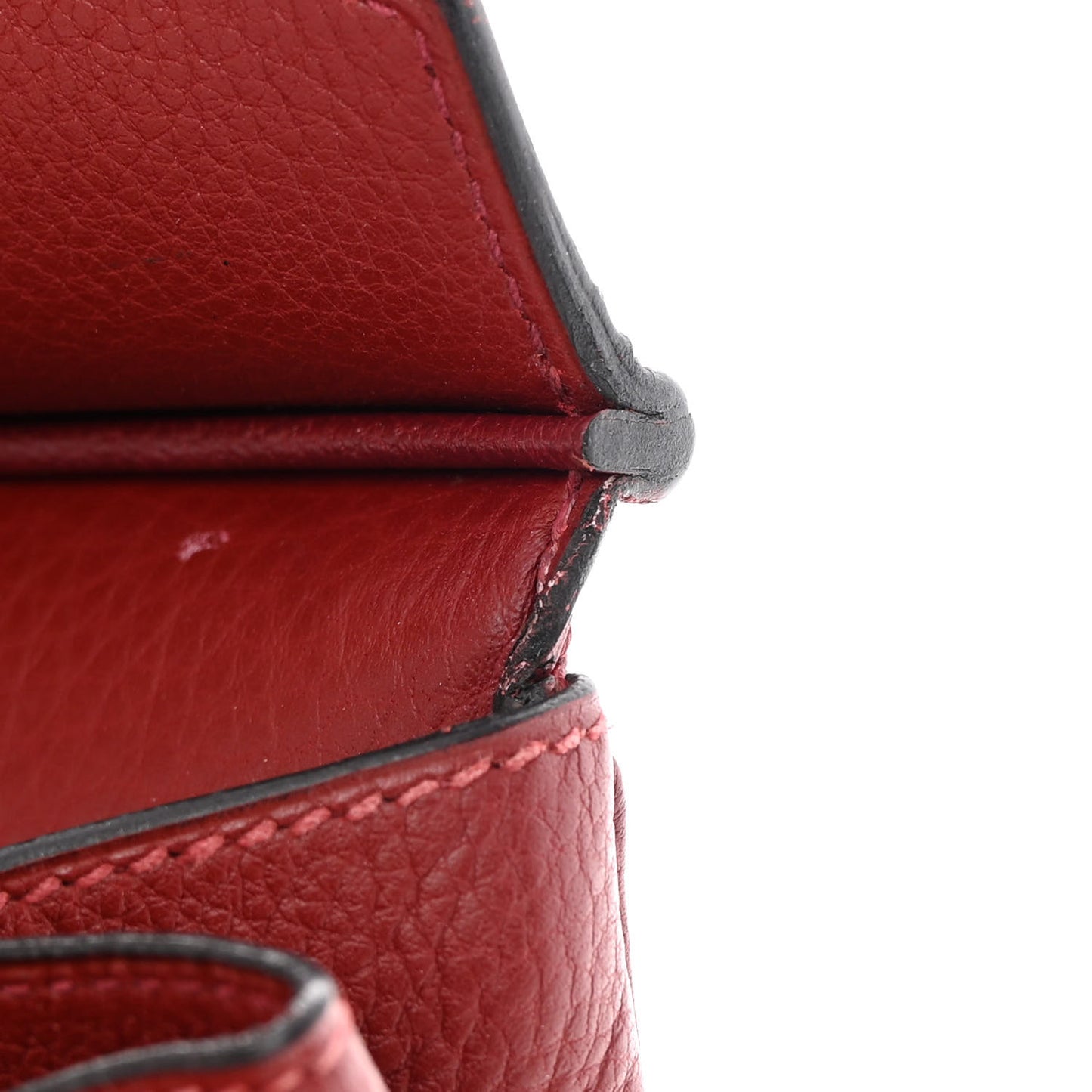 Taurillon Clemence JPG Birkin 42 Rouge H