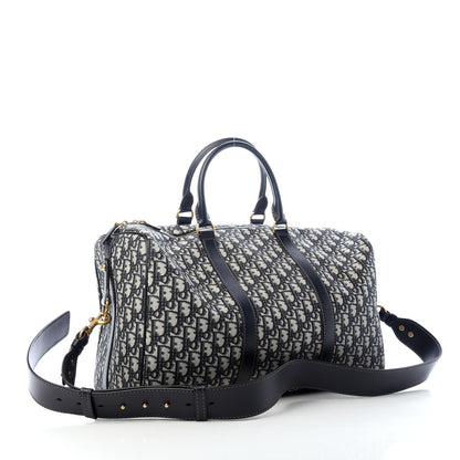 Christian Dior Oblique Duffle Navy Blue 2 of 7
