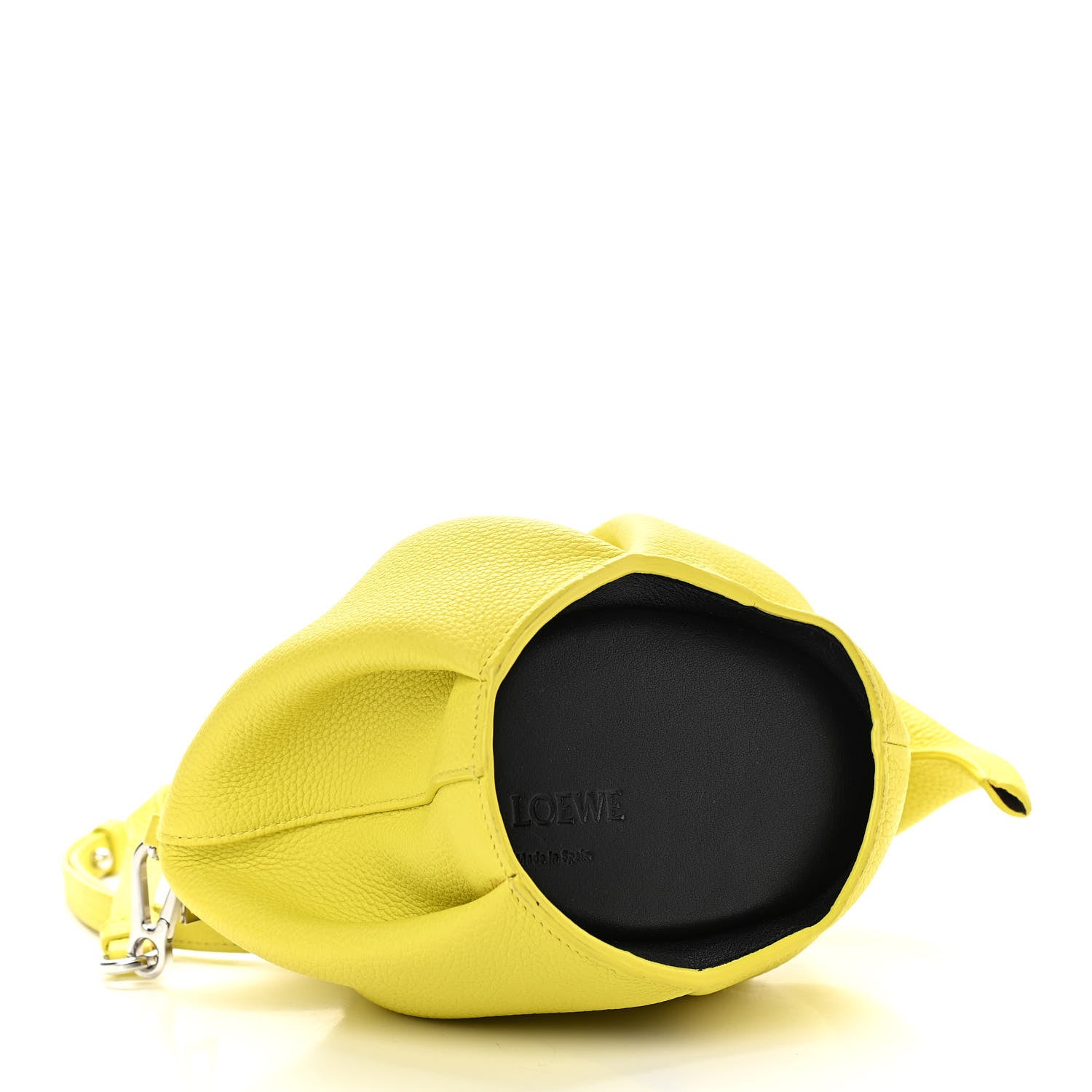 Loewe Calfskin Mini Elephant Crossbody Bag Yellow 4 of 14