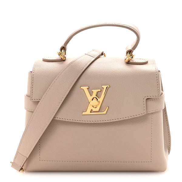 Louis Vuitton Soft Calfskin Mini Lockme Ever Greige 1866530